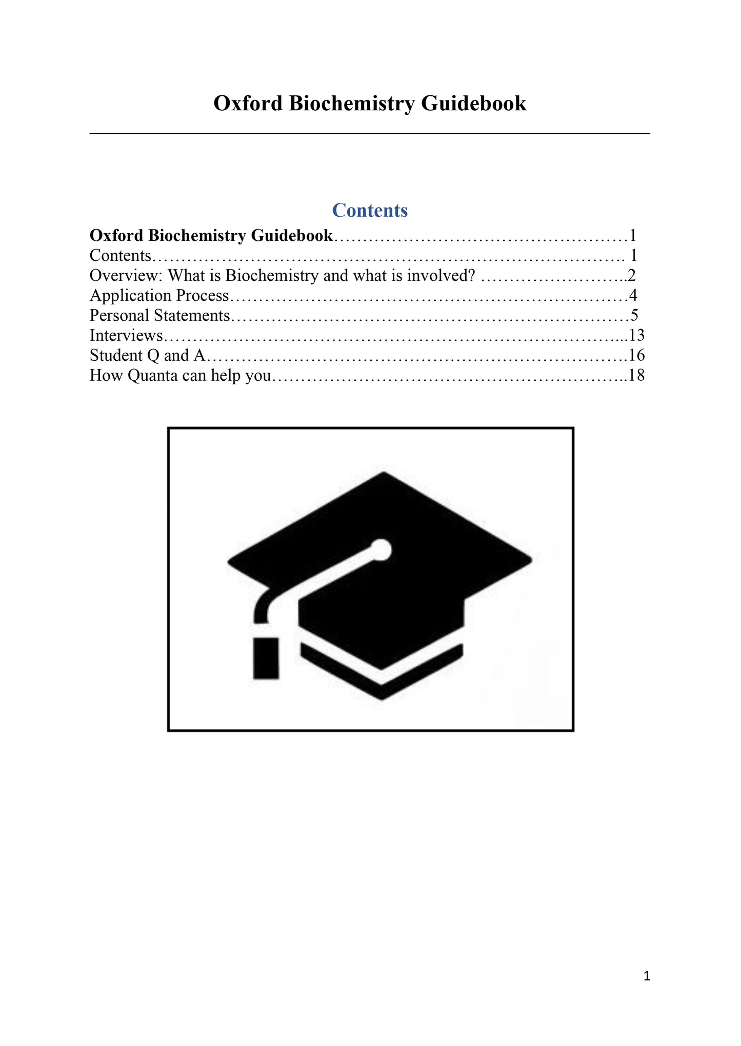 Biochemistry Application Guide